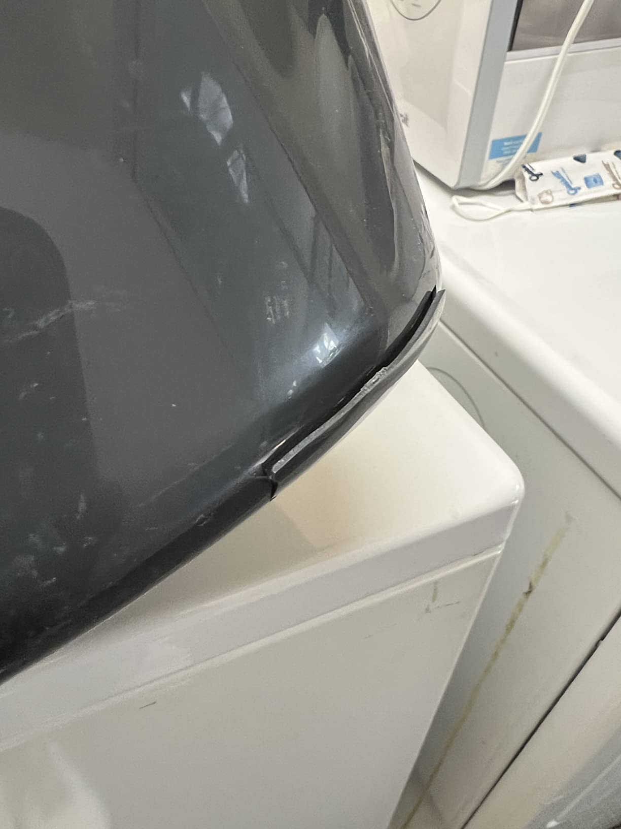 Medline 3-in-1 Steel Adjustable Bedside Commode w/ Microban Protection, Portable Bedside Toilet, 350 lb. Weight Capacity, Removable 7.5 QT. Bucket customer photo 2