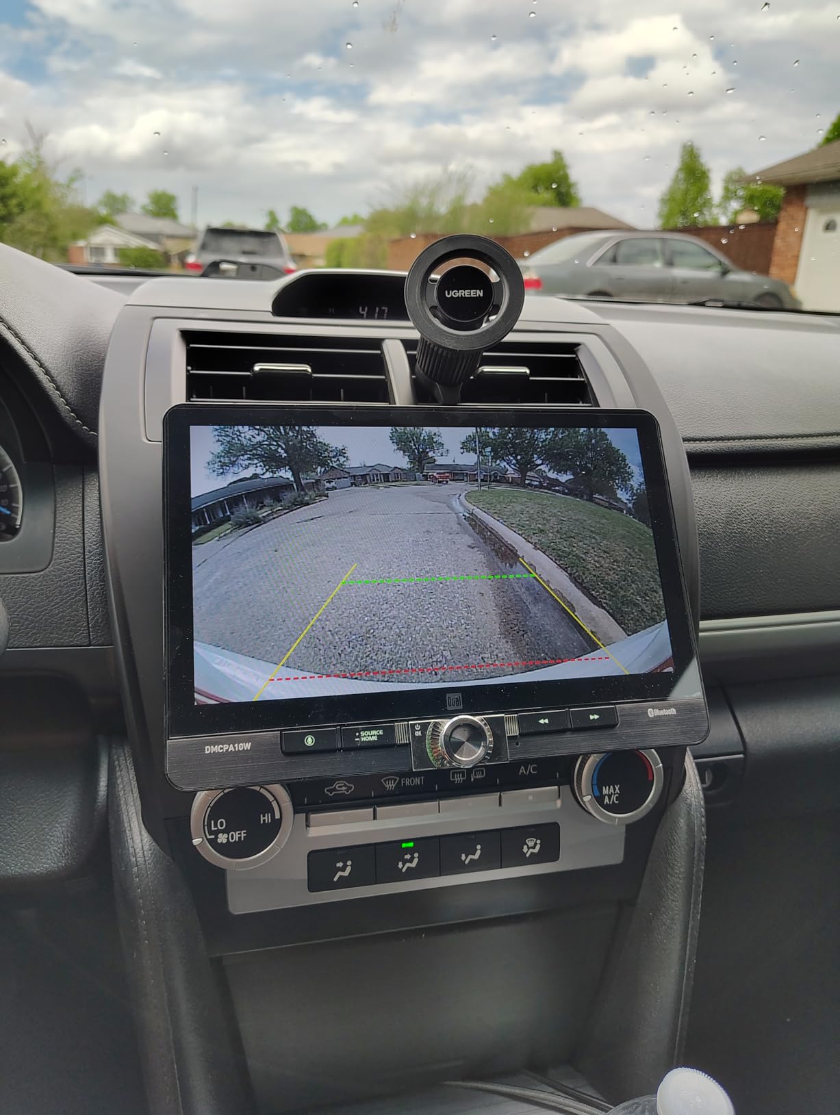 NATIKA Backup/Front View Camera,IP69K Waterproof Great Night Vision HD and Super Wide Angle Metal OEM Style Reverse Rear View Backup Camera for Cars Pickup Trucks SUVs RVs Vans (Black) customer photo 2
