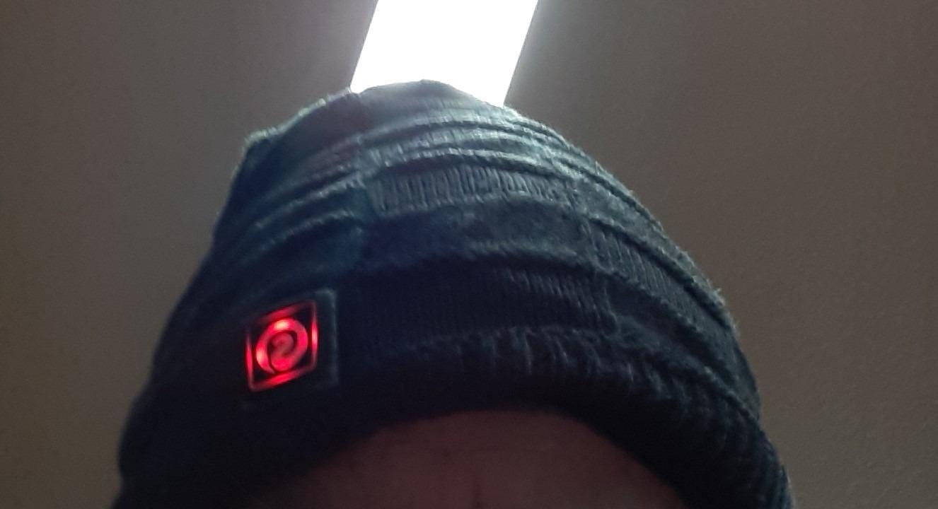 Heated Hat for Men Women, Long-Lasting Anti-Freeze Battery, Electric Winter Beanie customer photo 1