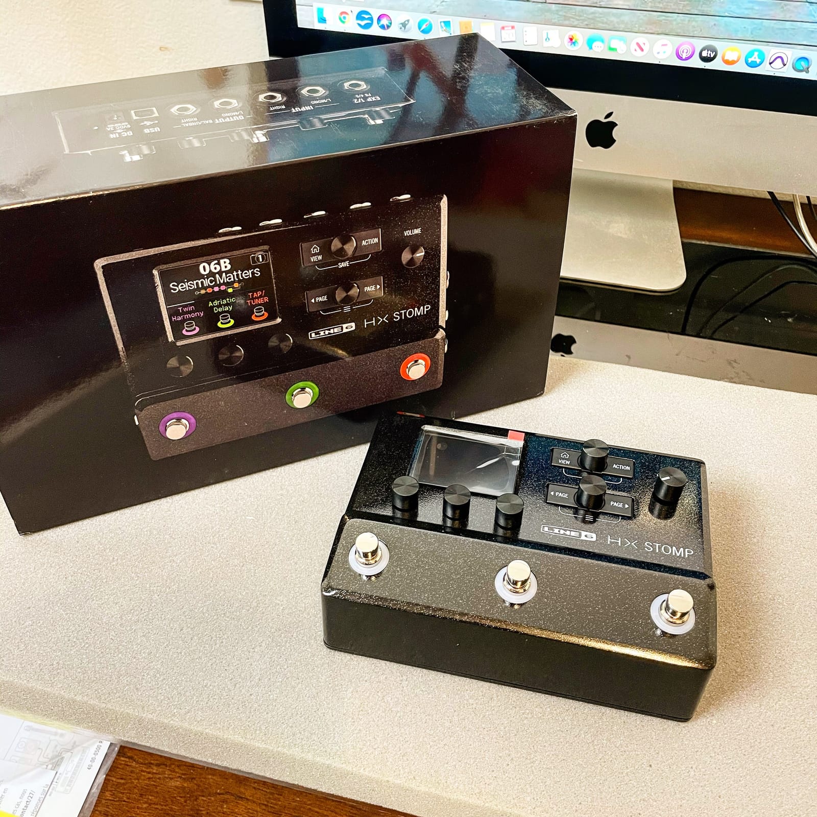 Line 6 HX Stomp Multi-Effects Guitar Pedal customer photo 1