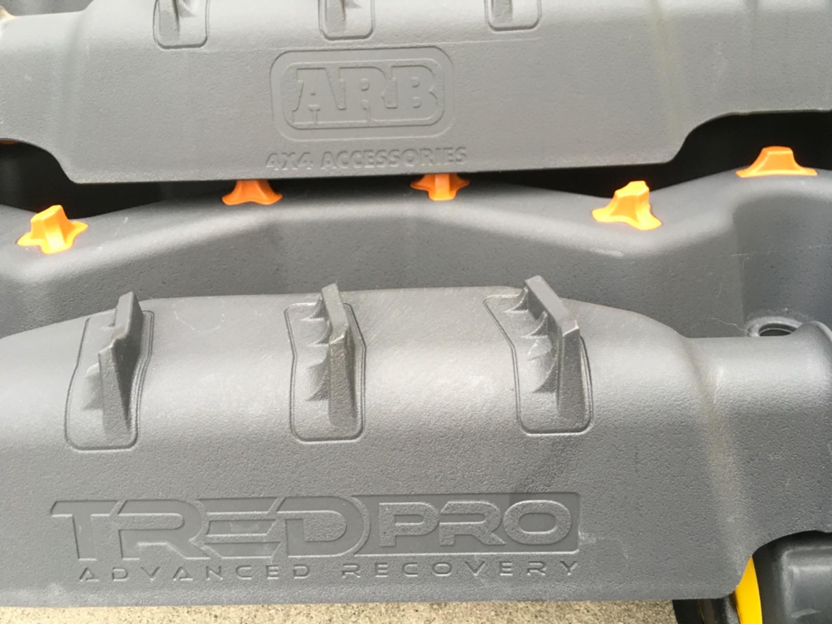 ARB TREDPROMGO Vehicle Recovery Boards Traction Tracks and Extraction Device for Off-Road Mud, Sand, & Snow (Grey/Orange) customer photo 2