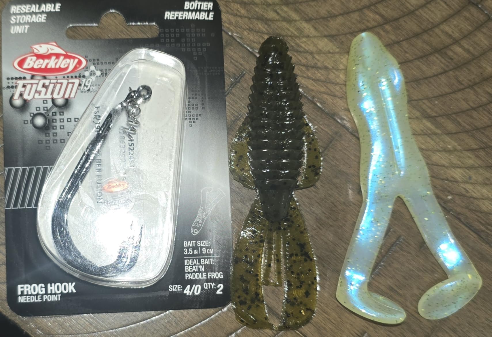 Strike King Rage Bug Fishing Lure, Soft Plastic Grub, Unique Design, Subtle Action customer photo 2