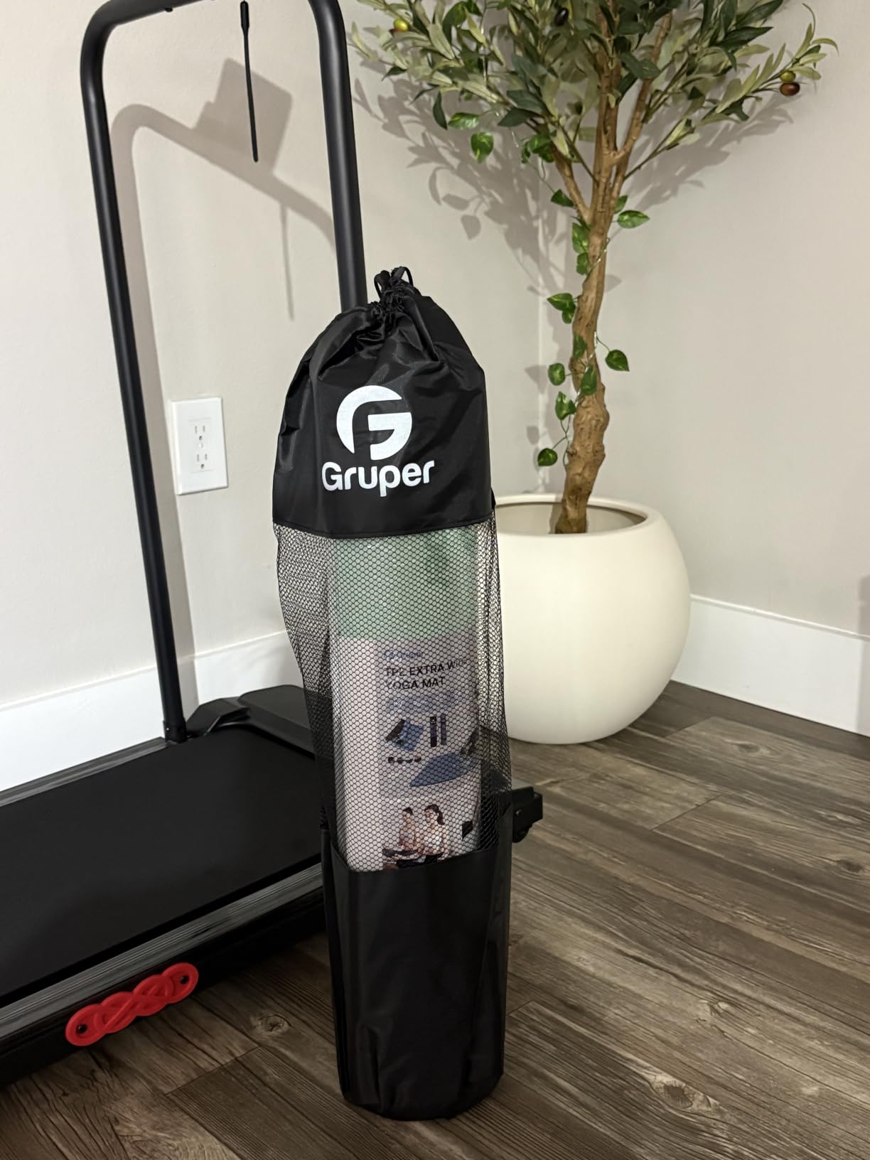 Gruper Yoga Mat Non Slip, Eco Friendly Fitness Exercise Mat with Carrying Strap, Pro Yoga Mats for Women, Workout Mats for Home, Pilates and Floor Exercises customer photo 1