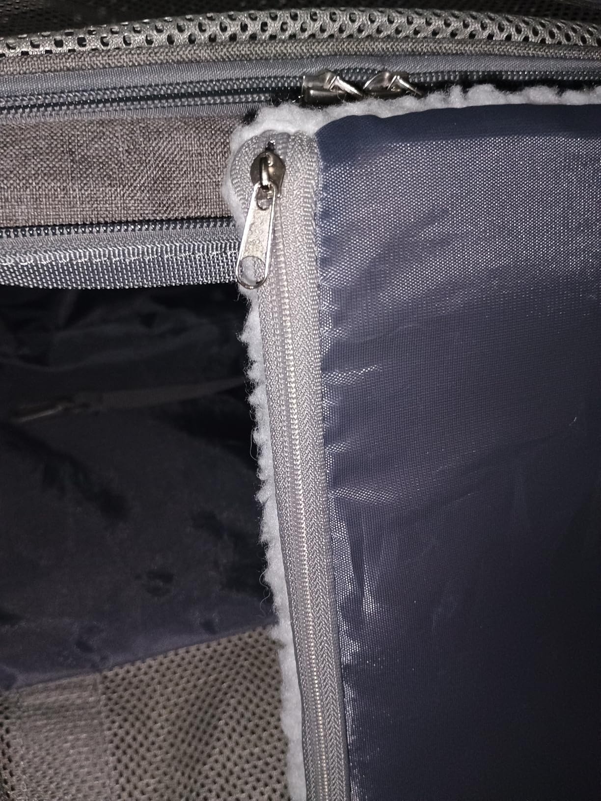 Henkelion Cat Carriers Dog Carrier Pet Carrier For Small / Medium Cats Dogs Puppies (Up To 15lbs), TSA Airline Approved Small Dog Carrier Soft Sided, Collapsible Waterproof Travel Puppy Carrier - Grey customer photo 1