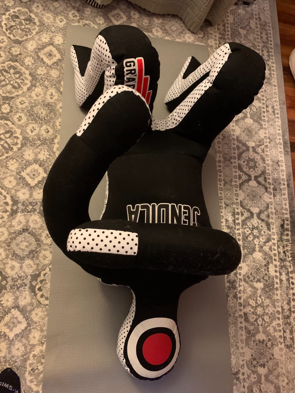 Grappling Dummy MMA Jiu Jitsu - Grappling Wrestling Dummy - Made from Durable Canvas Fabrics - MMA Dummy for Multiple Drills UNFILLED customer photo 1