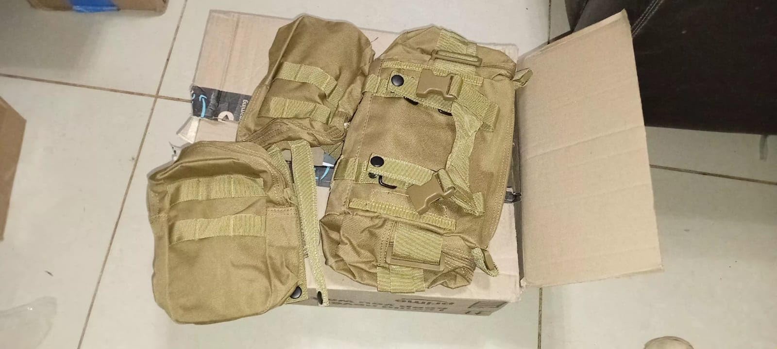 CVLIFE Tactical Backpack, Large 60L Rucksack Backpack for Men | Military Molle Backpack with Detachable Pouch, Hiking Daypack with Waist Belt, Bug Out Bag, 3 Day Assault Pack, Black customer photo 2
