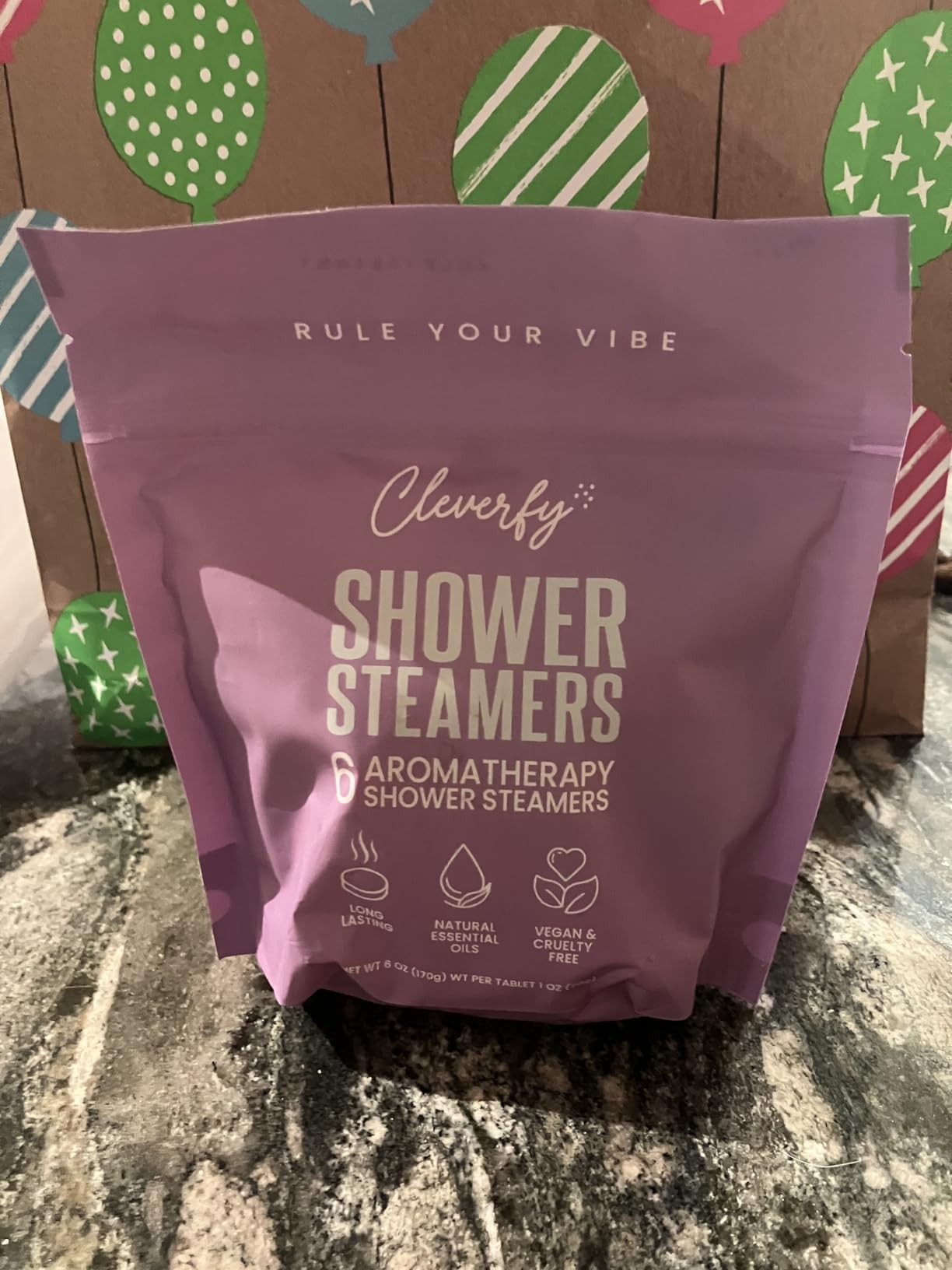 Cleverfy Shower Steamers Aromatherapy Gifts for Women and Men, 6 Tablets | Birthday, Self-Care, Spa & Relaxation Gifts | for Teen Girls, Mom, Best Friend, Sister, Her, Girlfriend, Grandma, Wife customer photo 1
