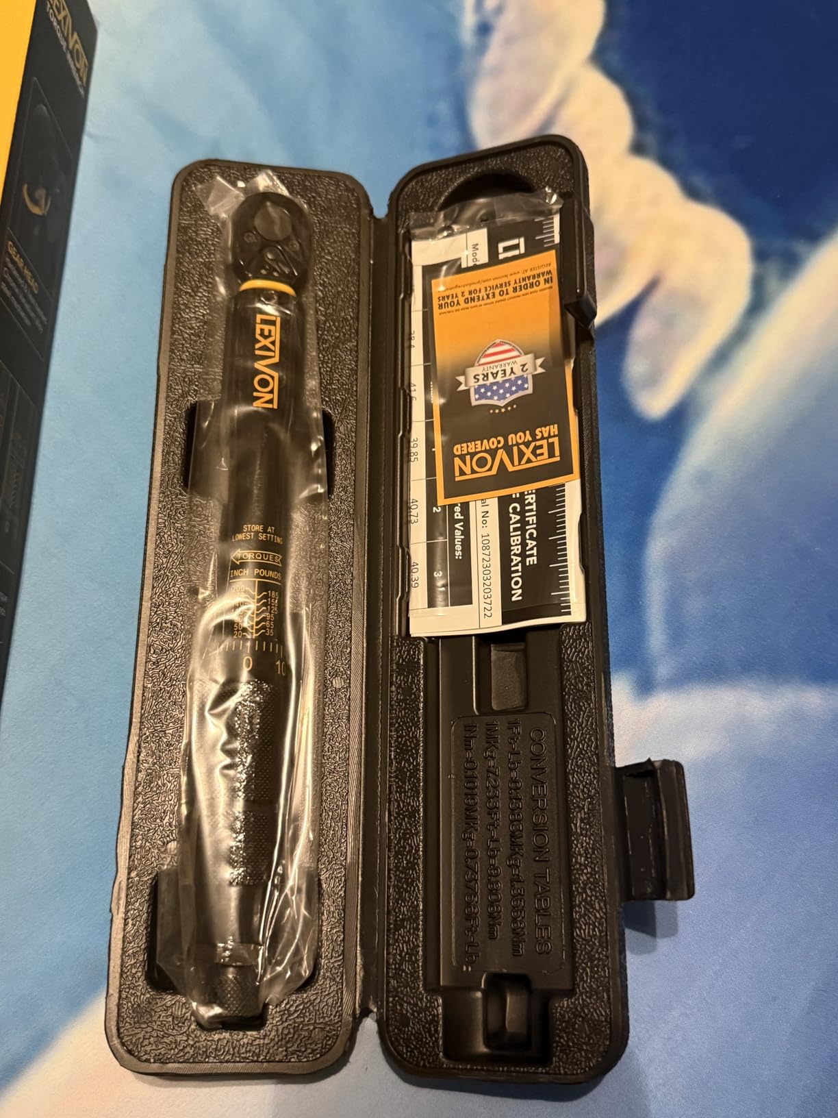 LEXIVON Inch Pound Torque Wrench 1/4-Inch Drive | 20~200 in-lb/2.26~22.6 Nm (LX-181) customer photo 1