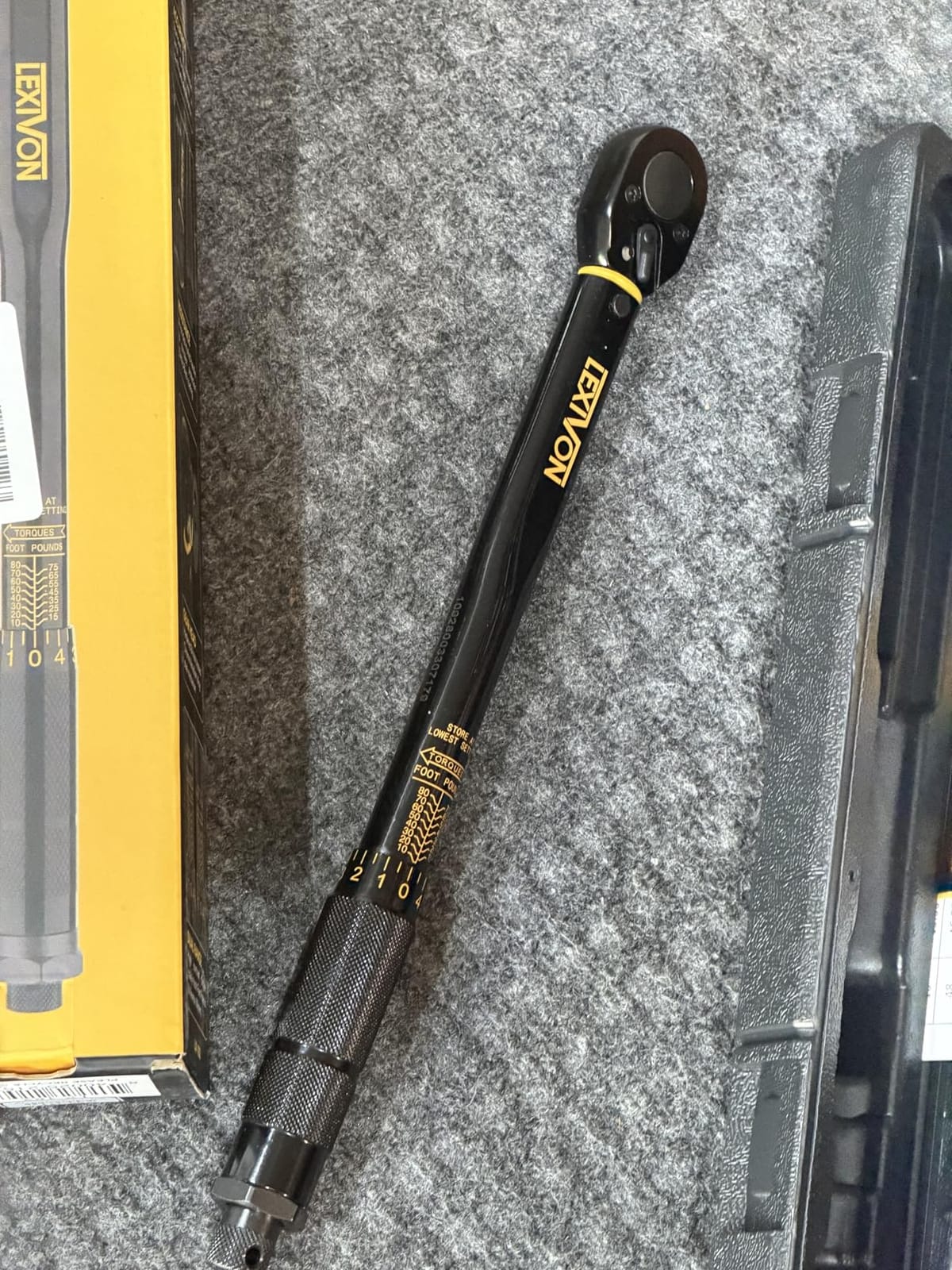 LEXIVON 3/8-Inch Drive Click Torque Wrench 10~80 Ft-Lb/13.6~108.5 Nm (LX-182) customer photo 2