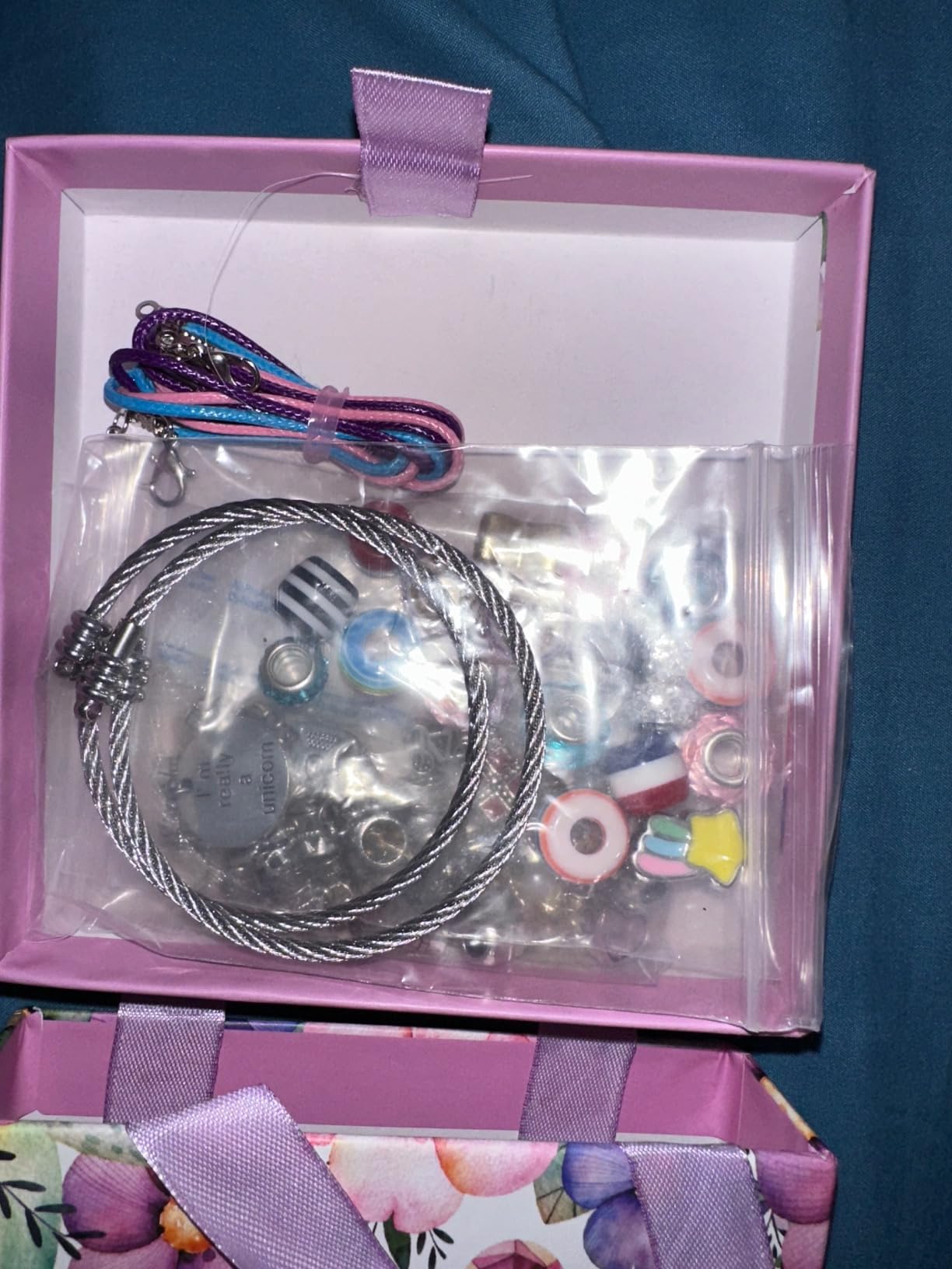 COO&KOO Charm Bracelet Making Kit, A Unicorn Girls Toy that Inspires Creativity and Imagination, Crafts for Girls Ages 8-12 with Jewelry Making Kit Perfect Gifts for 6 7 8 9 10 Girl Self-Expression! customer photo 1