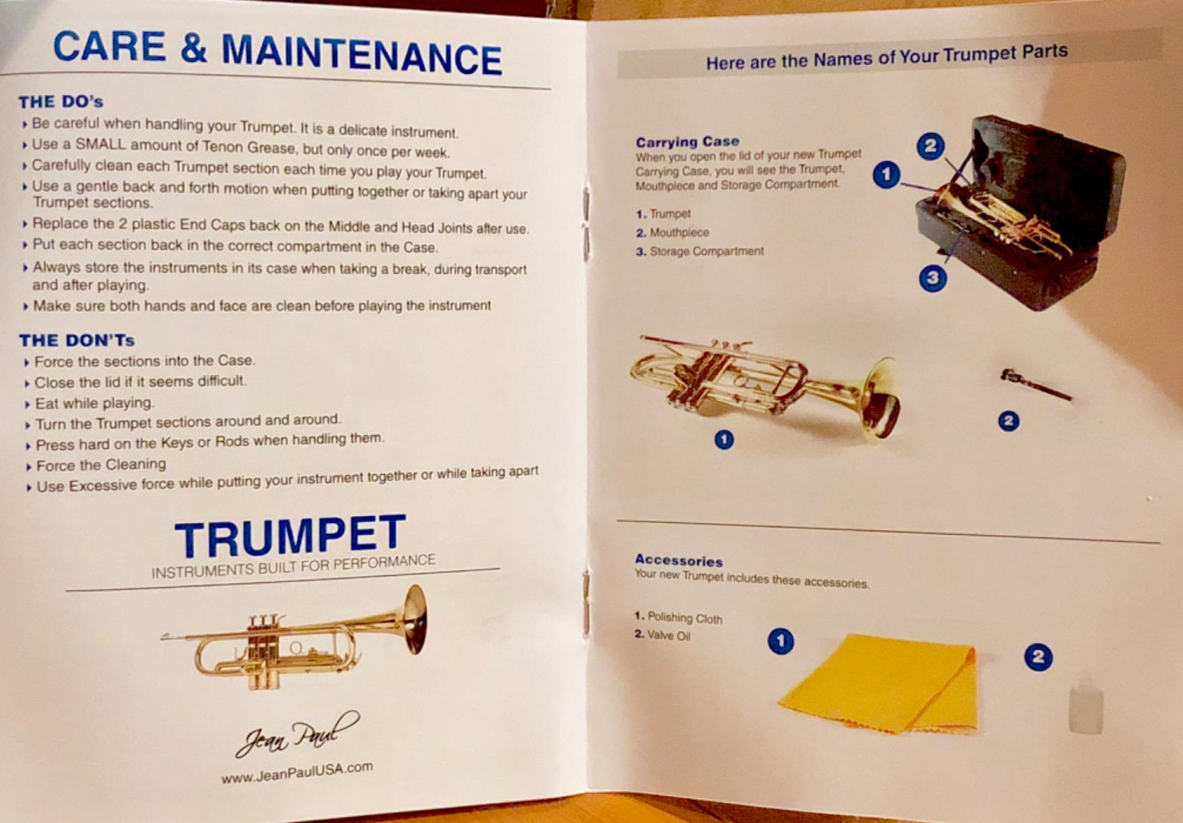 Jean Paul TR-430S Intermediate Bb Trumpet - Silver-Plated customer photo 1