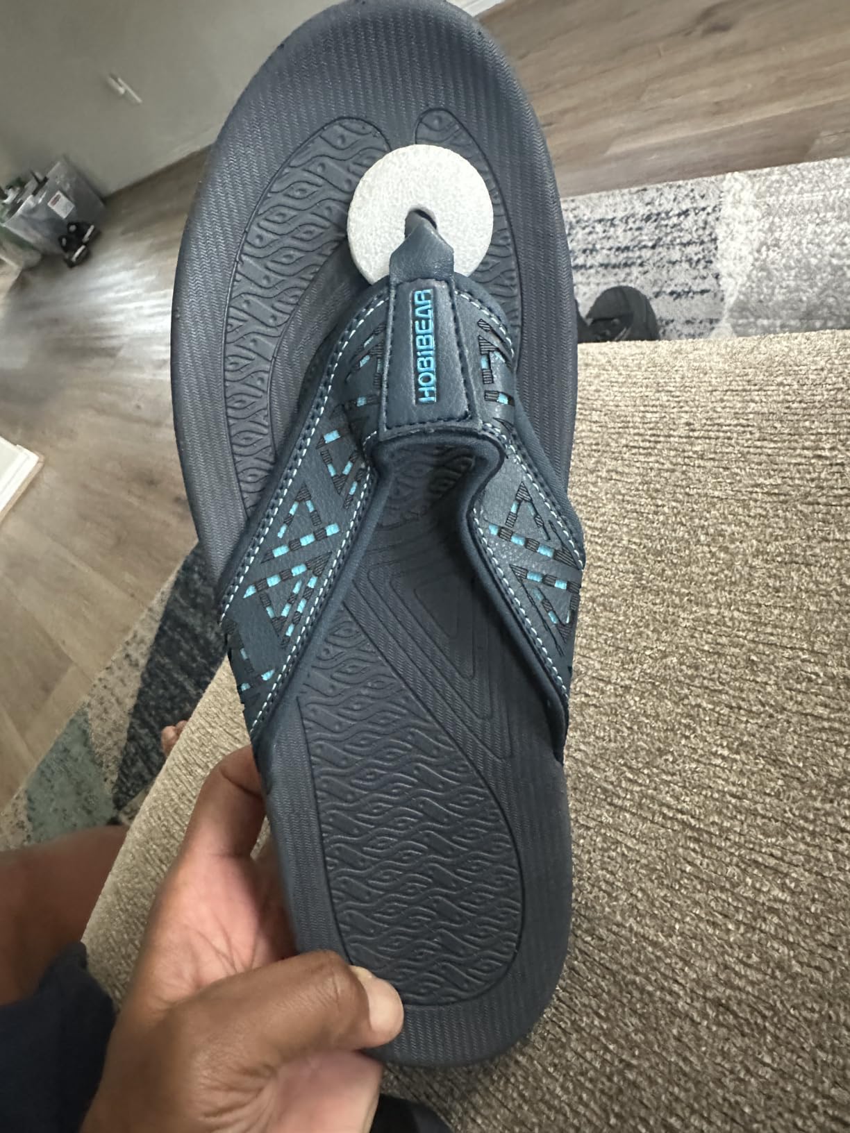 GUBARUN Mens Sport Flip Flops Comfort Casual Thong Sandals Outdoor customer photo 2