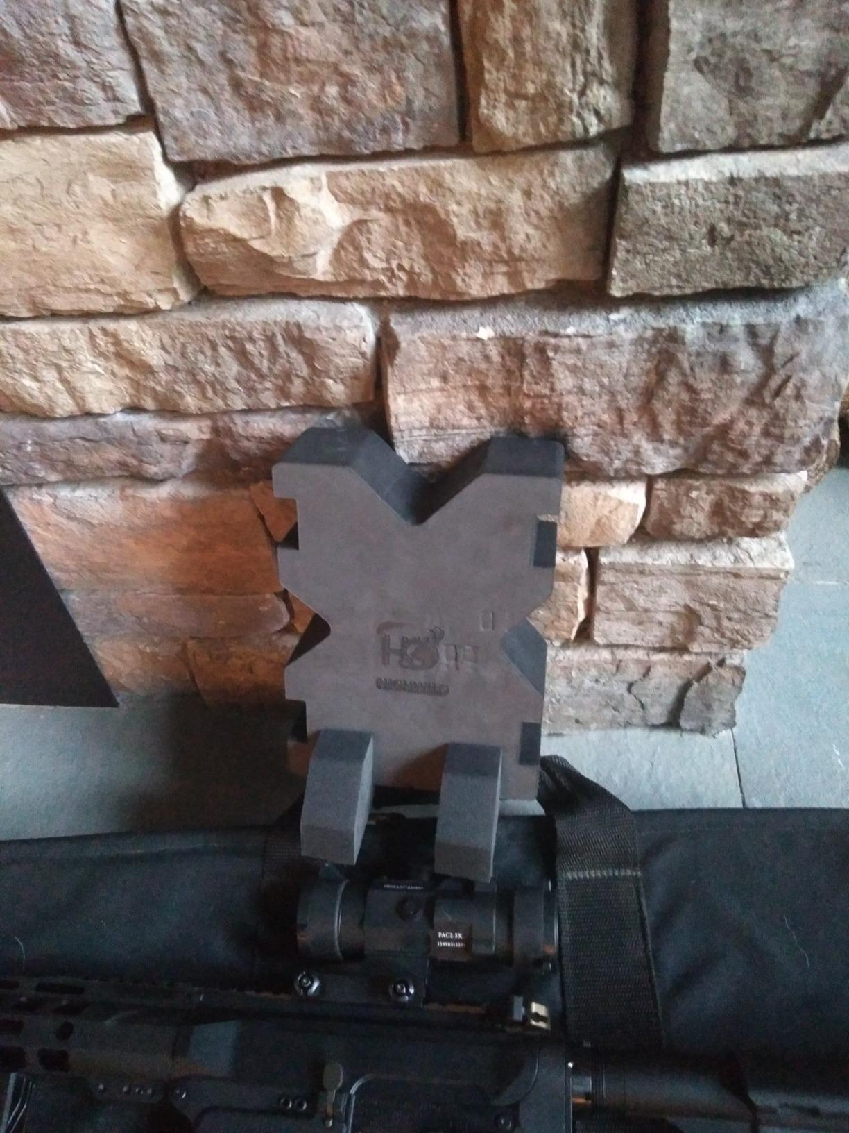 Highwild Shooting Foam Rest X-Block Bench Rest with Base customer photo 1