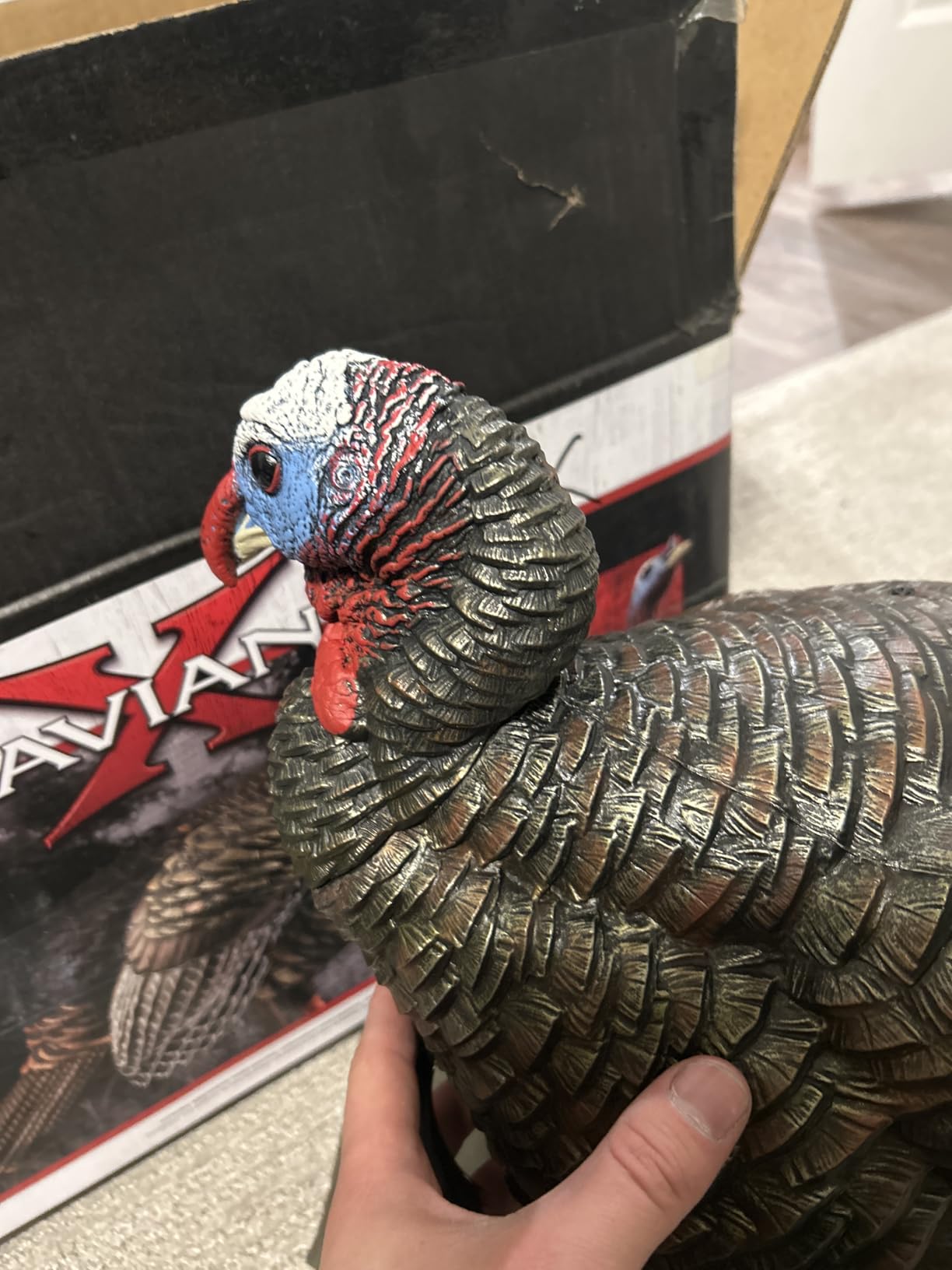 Avian-X HDR Jake Turkey Decoy with 2 Removable Heads, Mounting Stake & Carry Bag customer photo 2
