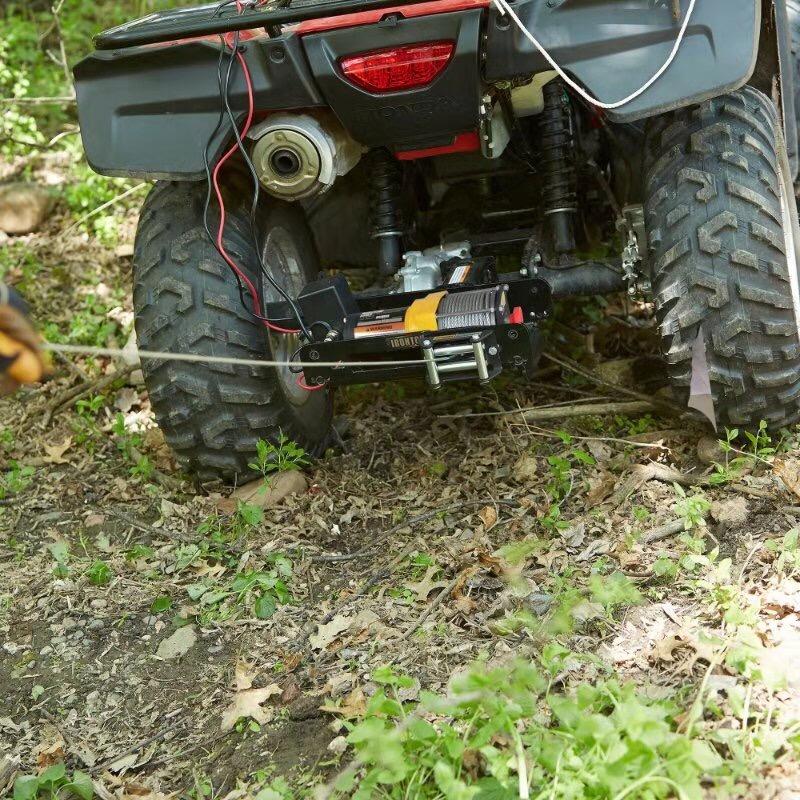 RUGCEL WINCH 3500lb. ATV/UTV Electric Winch with Roller Fairlead, Mount Plate customer photo 1