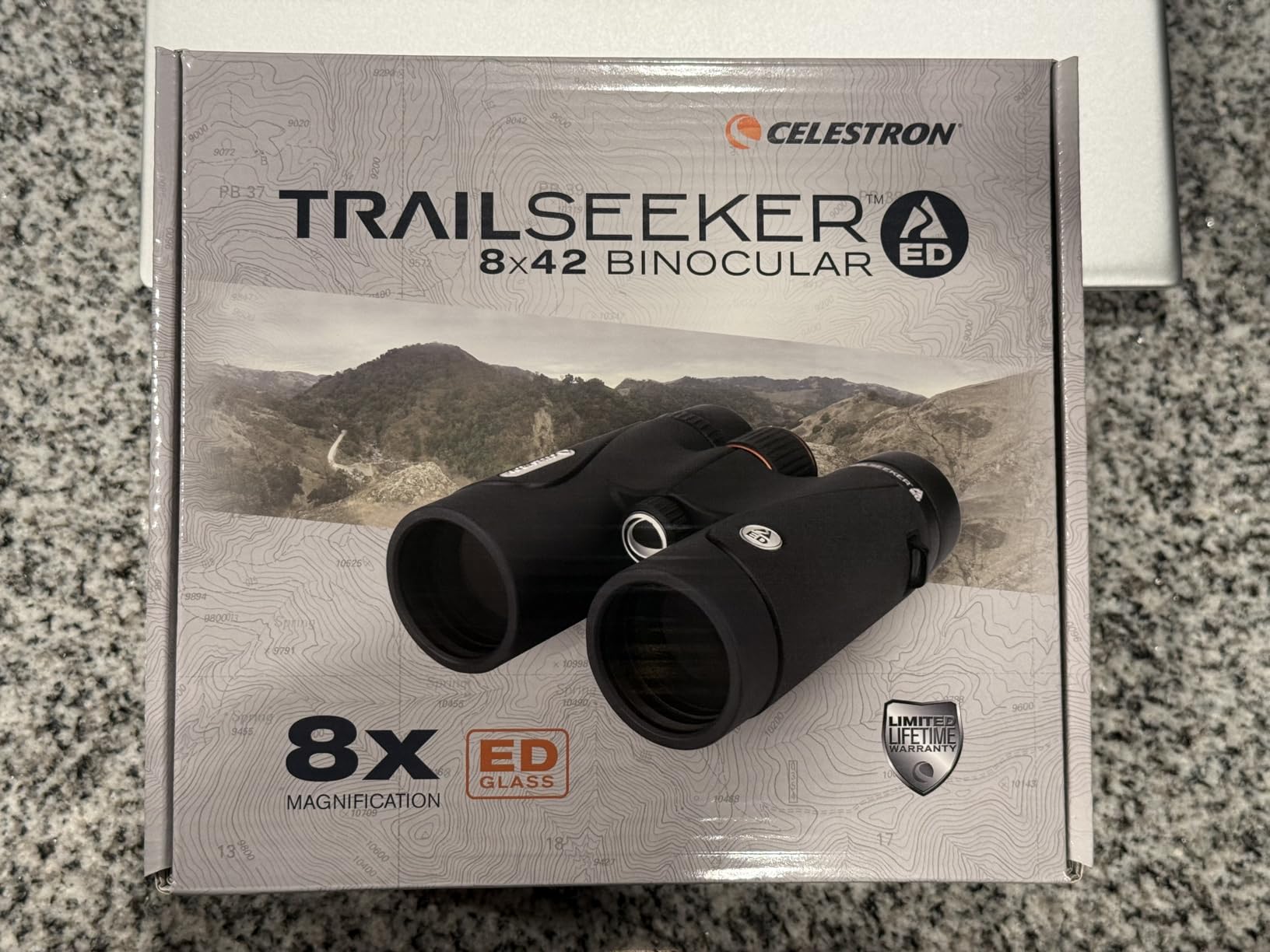Celestron TrailSeeker ED 8x42 Binoculars - Compact ED Binocular for Birdwatching and Outdoor Activities - ED Glass, Phase & Dielectric-Coated BaK-4 Prisms, Fully Broadband Multi-Coated, Magnesium Alloy Body customer photo 1