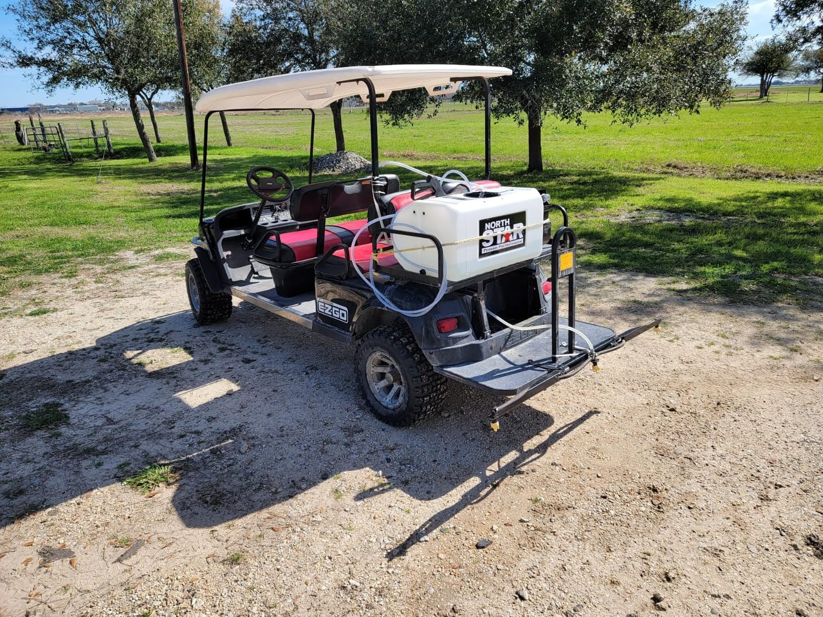 NorthStar ATV Boomless Broadcast/Spot Sprayer, 16-Gal., 2.2 GPM, 70 PSI - 14ft. spray swath, NSQ on-demand pump, Wide-area coverage, Targeted spot application, ATV-mounted convenience customer photo 2