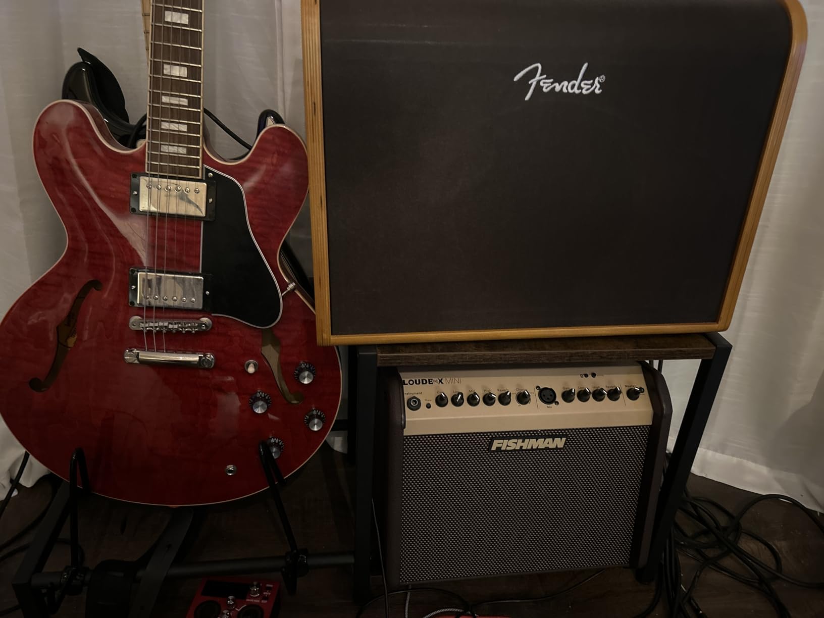 Fishman Acoustic Guitar Amplifier (PRO-LBT-500) Brown customer photo 1