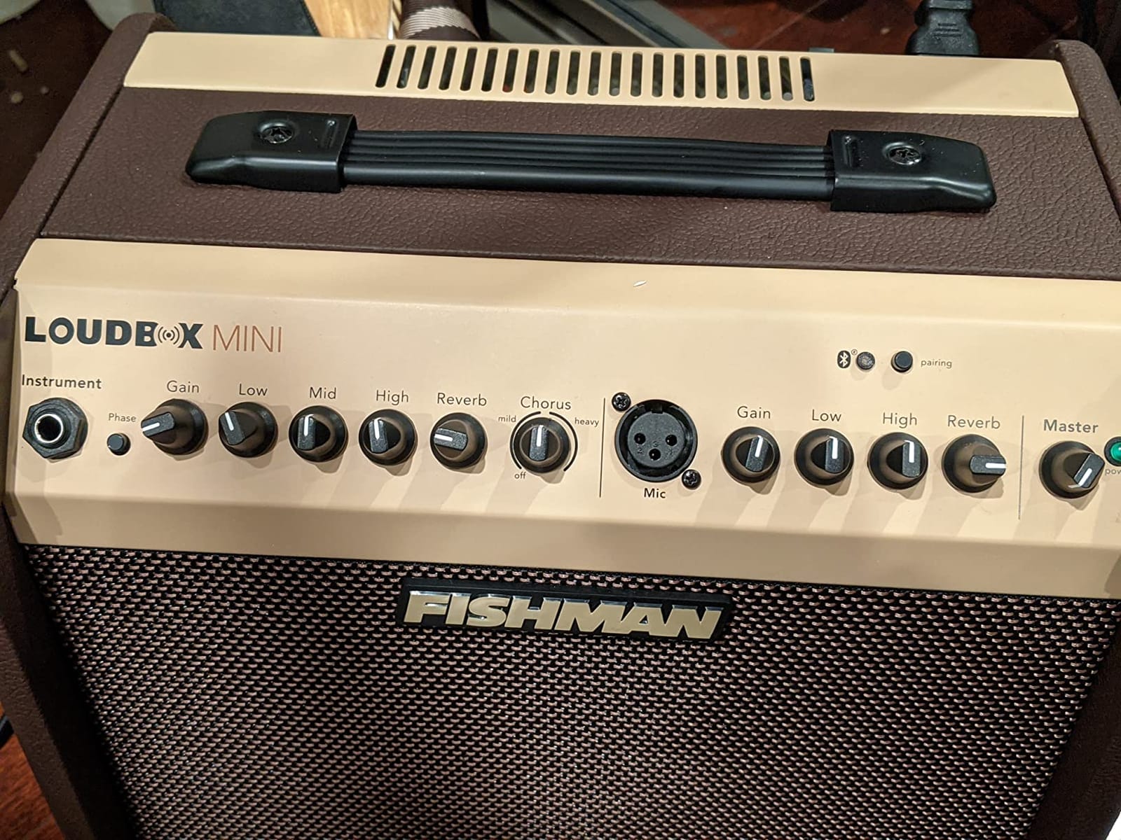 Fishman Acoustic Guitar Amplifier (PRO-LBT-500) Brown customer photo 2