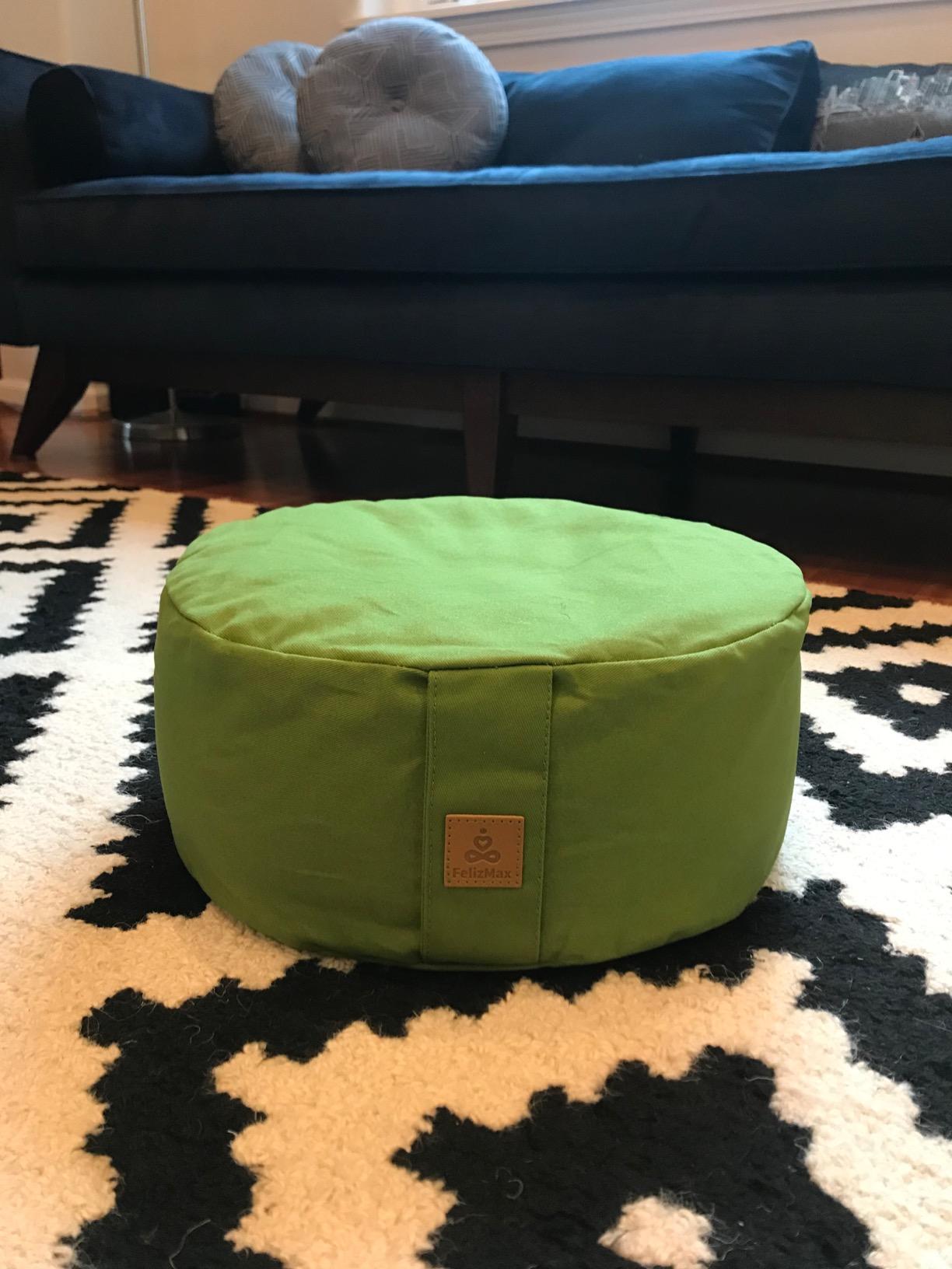 Zafu Buckwheat Meditation Cushion,D=13