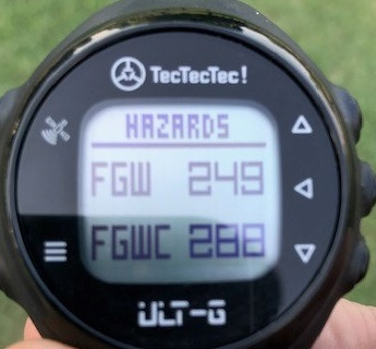 TecTecTec ULT-G Golf GPS Watch - Simple & Easy Distance Watch, No App Required on Course, Front/Back/Middle Distances, 38,000+ Courses Preloaded, Lightweight & Water-Resistant - Black customer photo 2