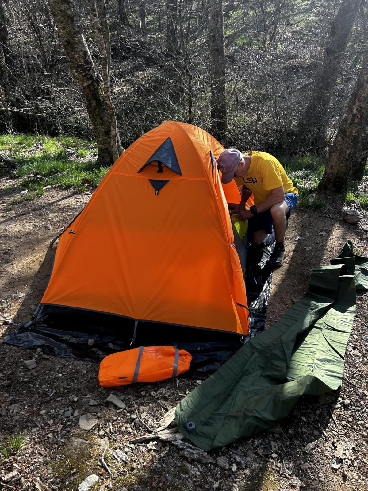 BISINNA 2/4 Person Camping Tent Lightweight Waterproof Backpacking Tent | Easy Setup Windproof Two Doors Double Layer with Rainfly Aluminum Pole Compact Outdoor Tent for Family Camping Hunting Hiking customer photo 1
