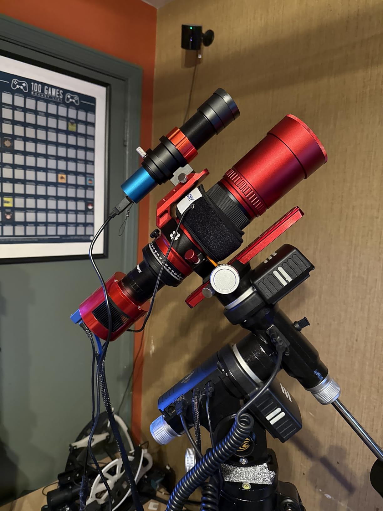 iEXOS-100-2 PMC-Eight Equatorial Tracker System Tripod and Mount for Astrophotography with WiFi and Bluetooth Compatible customer photo 1