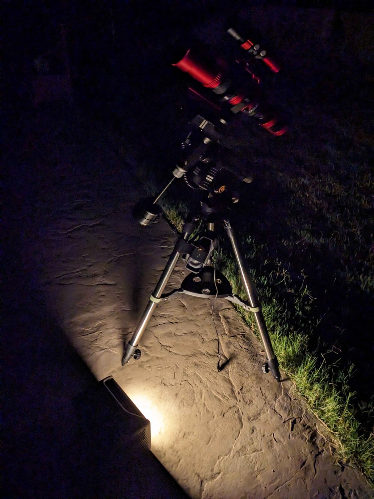 iEXOS-100-2 PMC-Eight Equatorial Tracker System Tripod and Mount for Astrophotography with WiFi and Bluetooth Compatible customer photo 2