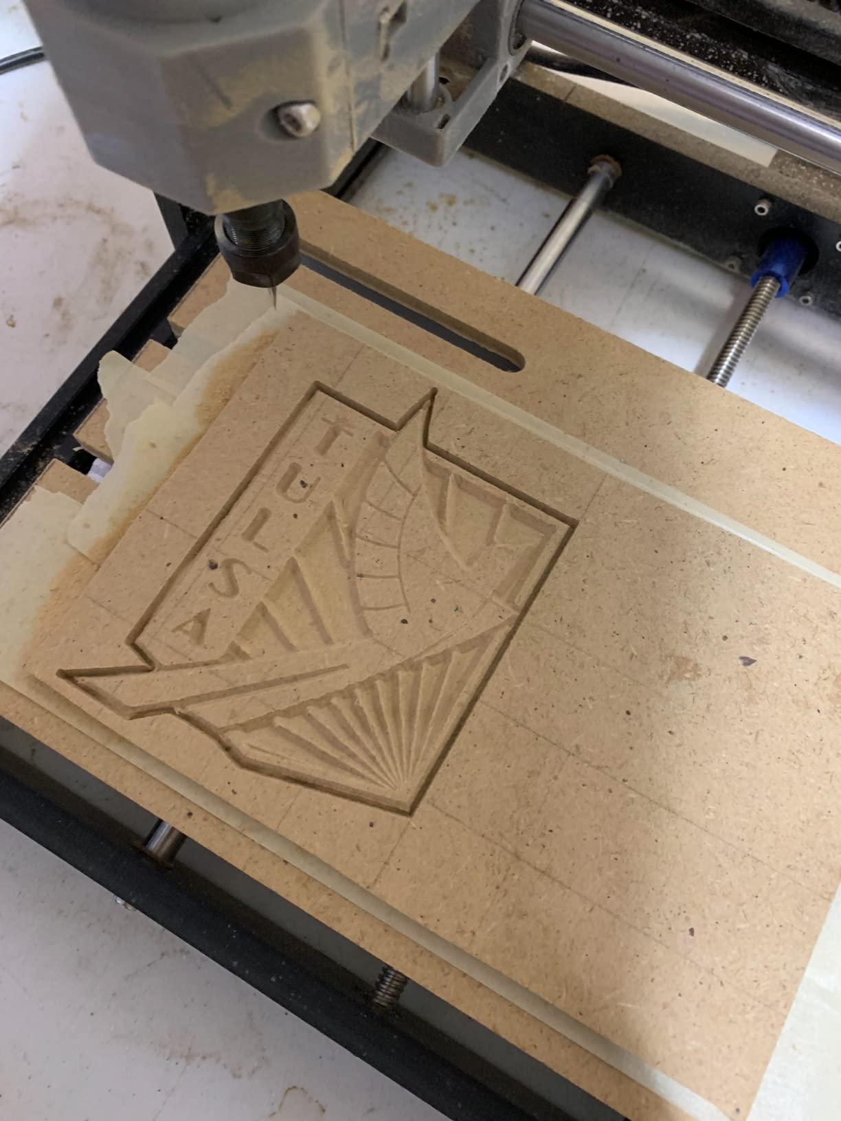 Genmitsu CNC 3018-PRO Router Kit, 3-Axis CNC Machine, Mini Milling Machine | GRBL Control with Offline Controller for Wood, Acrylic, PCB & PVC, 300 x 180 x 45mm Working Area customer photo 1
