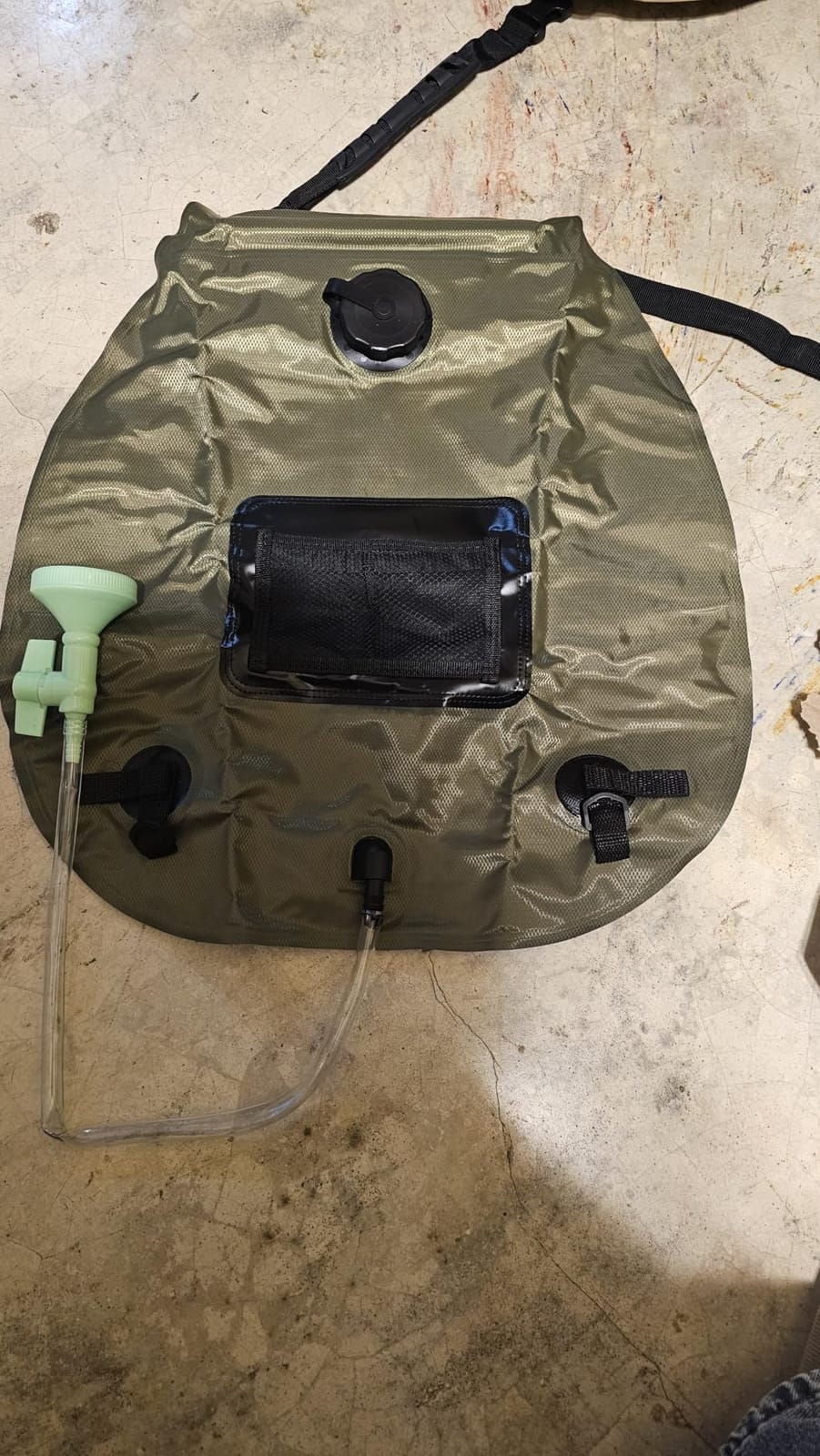 Solar Shower Bag | 5 Gal/20L Solar Heating Camping Shower Bag | Removable Hose | On-Off Switchable Shower Head | Ducha Portatil | Traveling Shower | Portable Shower for Beach Swimming, Hiking customer photo 2