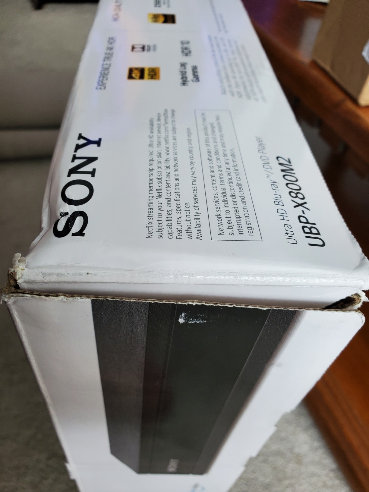 Sony UBP-X800M2 4K UHD Home Theater Streaming Blu-Ray Disc Player (UBPX800M2), Black customer photo 2