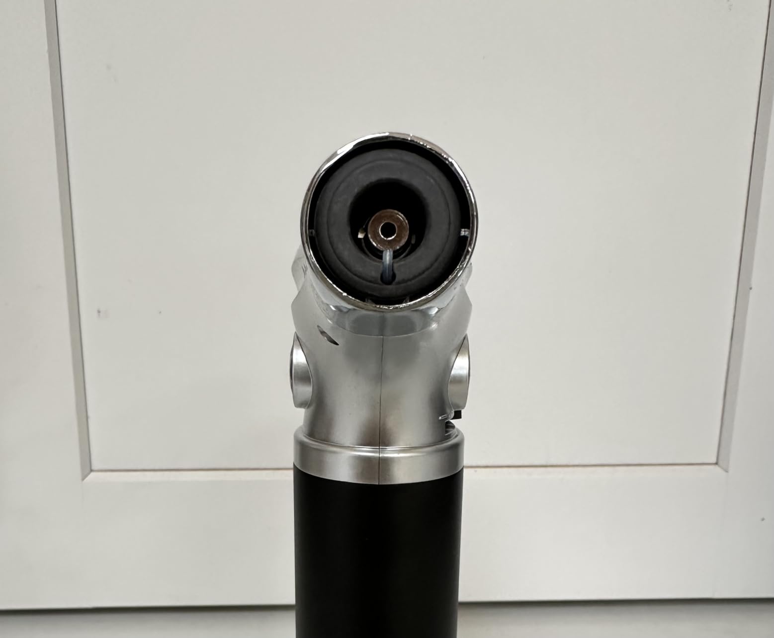 TBTeek Kitchen Butane Torch with Safety Lock for Baking, Crafts & Steak | 2500°F Adjustable Continuous Flame, One-Button Piezo Ignition, Ergonomic Comfort Grip, 3 refill adapters(Butane Not Included) customer photo 2