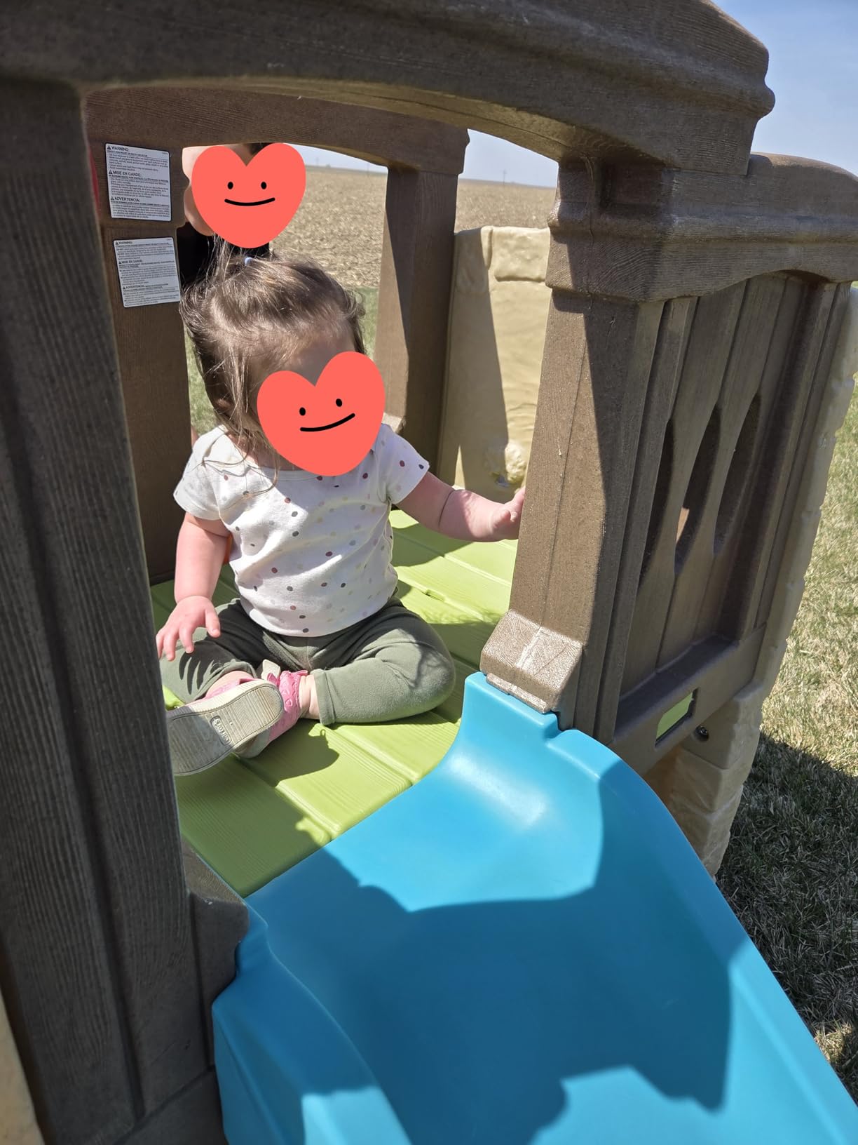 Step2 Woodland Climber II Kids Playset, Ages 2 –6 Years Old, Toddler Slide and Climbing Wall, Outdoor Playground for Backyard, Sturdy Plastic Frame, Easy Set Up customer photo 1