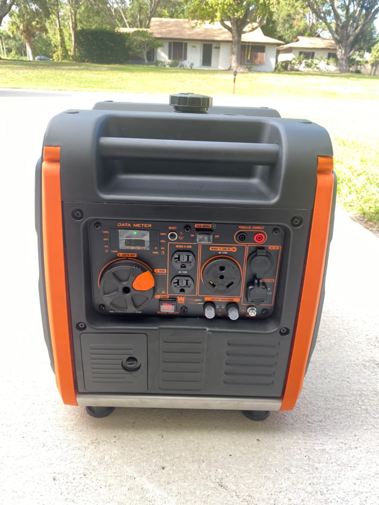 WEN Super Quiet 3800-Watt RV-Ready Portable Inverter Generator with Fuel Shut-Off and Electric Start (56380i) customer photo 1