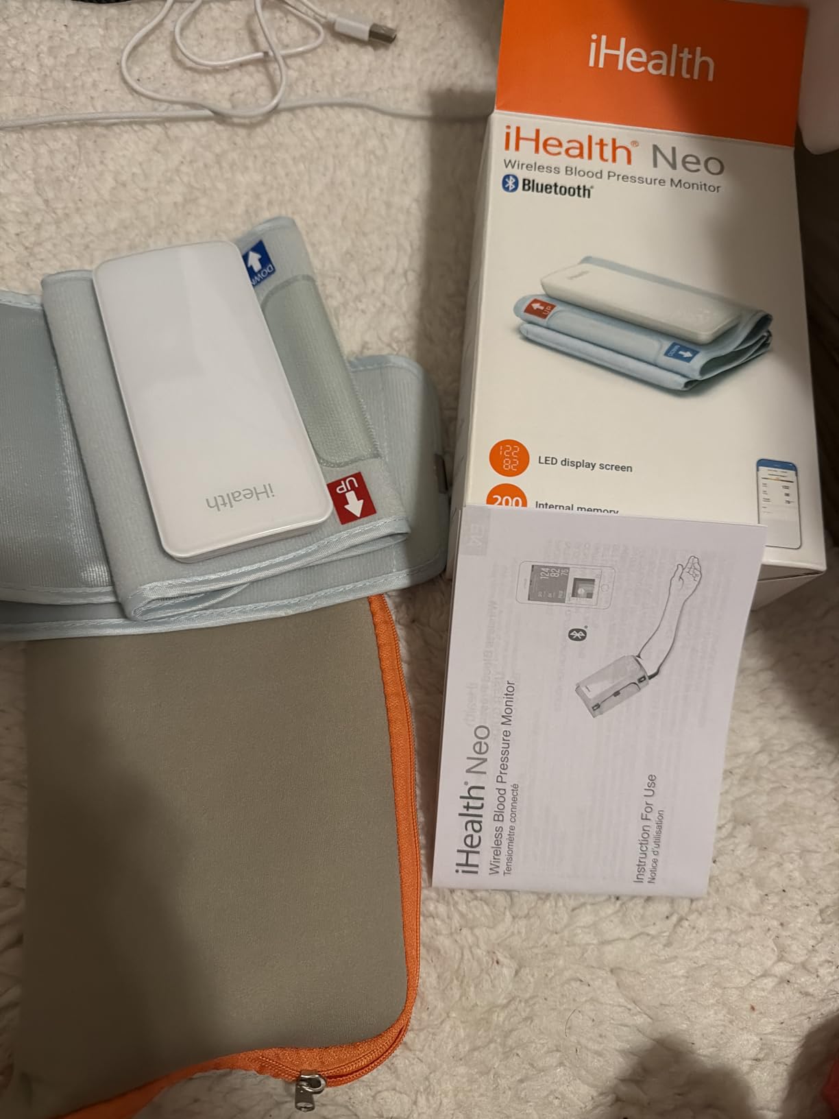 Neo Wireless Blood Pressure Monitor, Upper Arm BP Machine with App customer photo 1