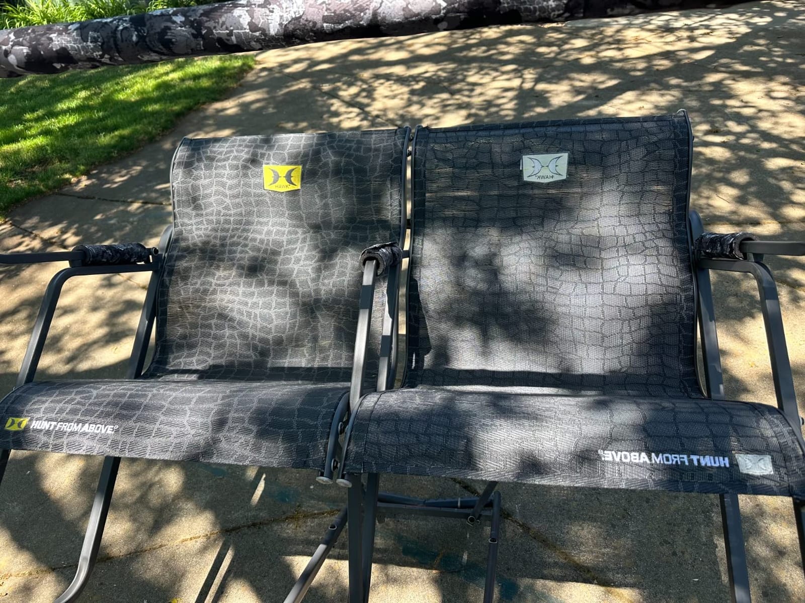 Hawk Hunting Big Denali Ladderstand with Wide Seat, Backrest, Portable Stacking Ladder System and Integrated Weapon Holder, Multicolor customer photo 1
