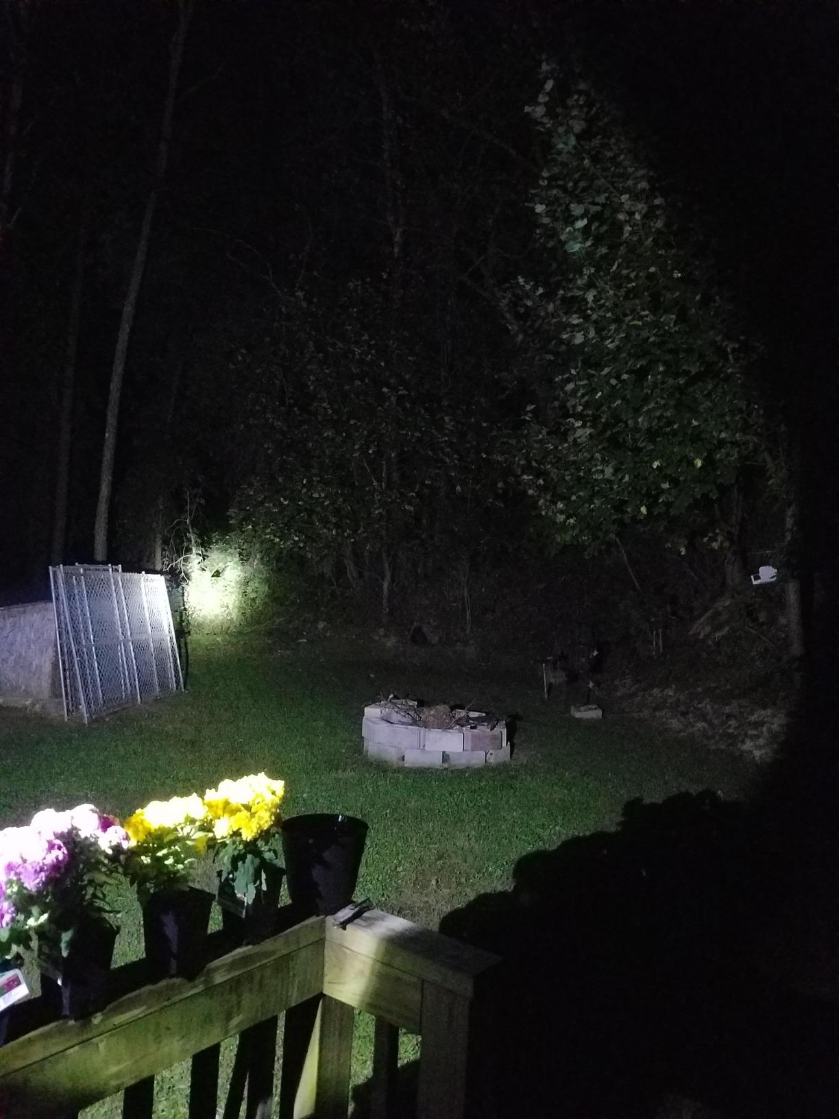 BUYSIGHT Rechargeable Spotlight, 2000000 Lumens Spot Lights Hand held High lumens Large Flashlight Handheld Spotlight Lightweight and Super Bright Flashlight (Aluminium_Alloy Golden) customer photo 1