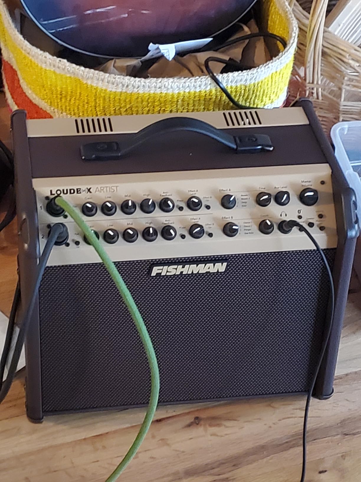 Fishman PRO-LBT-600 Loudbox Artist Bluetooth 120W Acoustic Guitar Amplifier customer photo 2