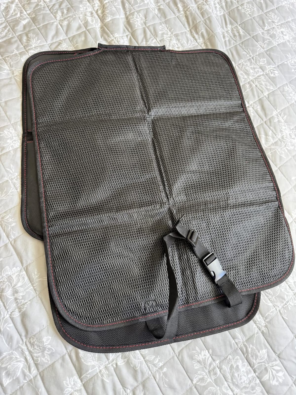 MORROLS Car Seat Protector, 2 Pack Carseat Protector with Thick Padding, Baby/Pets for Child Car Seat-Mesh Pockets-Waterproof-Universal Size (Black) customer photo 2
