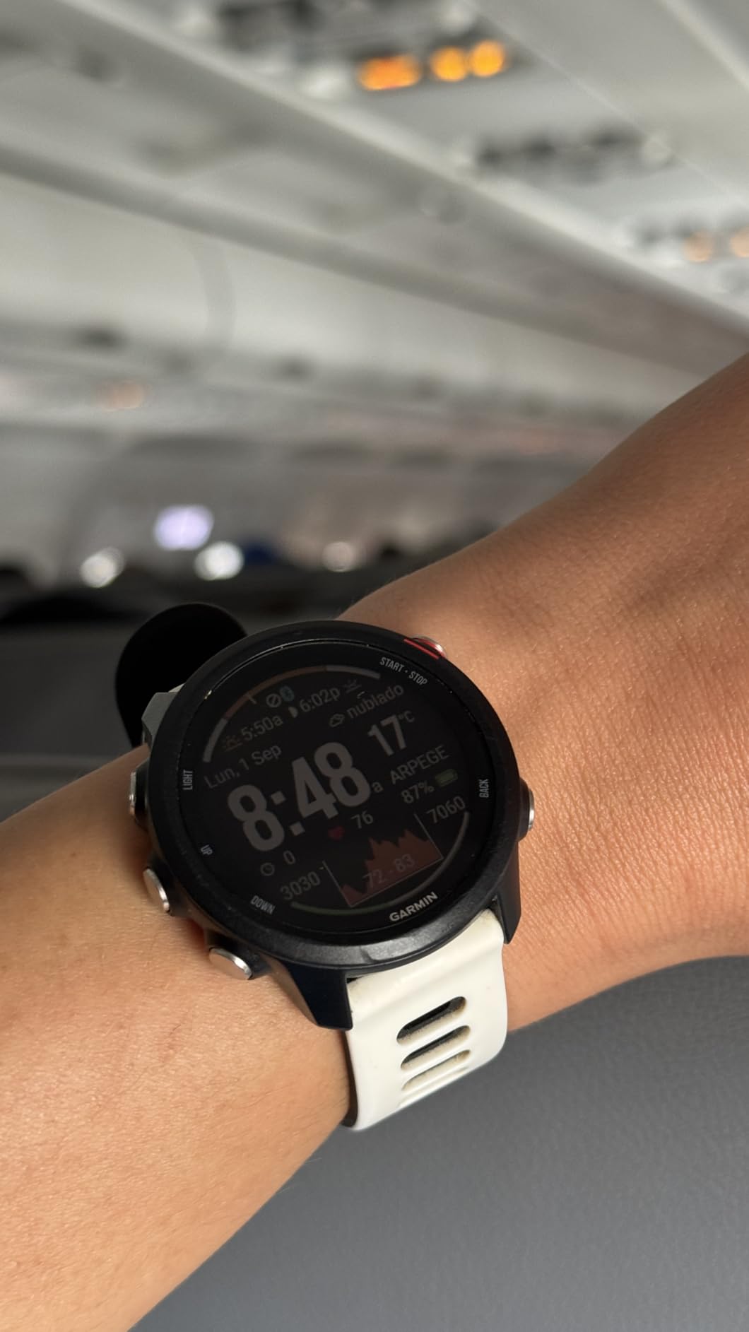 Garmin Forerunner 245 Music GPS Running Smartwatch, with Music and Running and Training Features, Black Band customer photo 1
