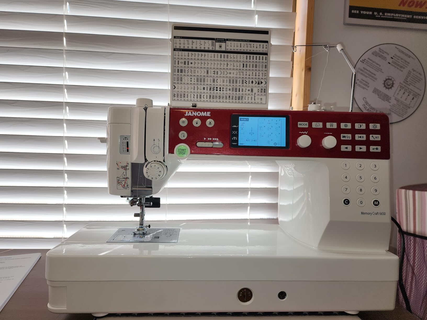 Janome MC6650 Sewing and Quilting Machine customer photo 1