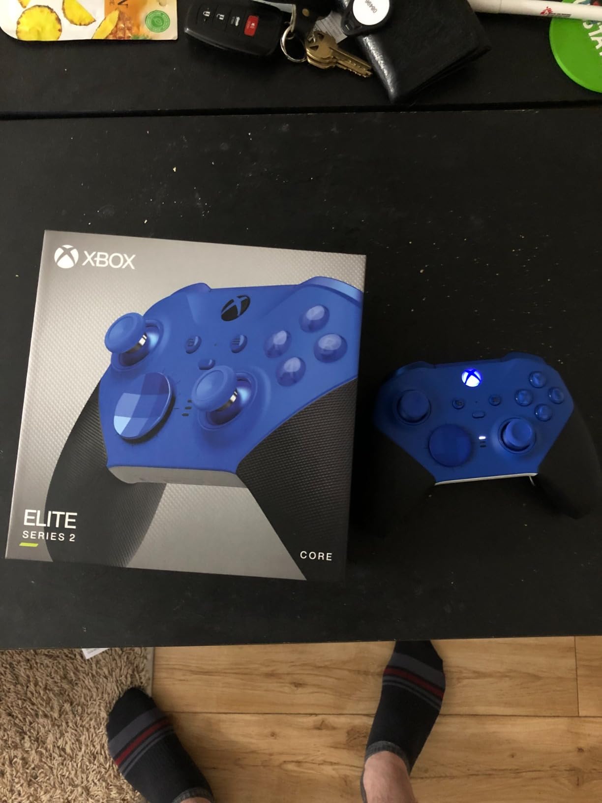 Xbox Wireless Gaming Controller | Elite Series 2 | Black | Consoles, PCs, TVs, mobile, and more | Adjustable Thumbsticks | Trigger Locks customer photo 2
