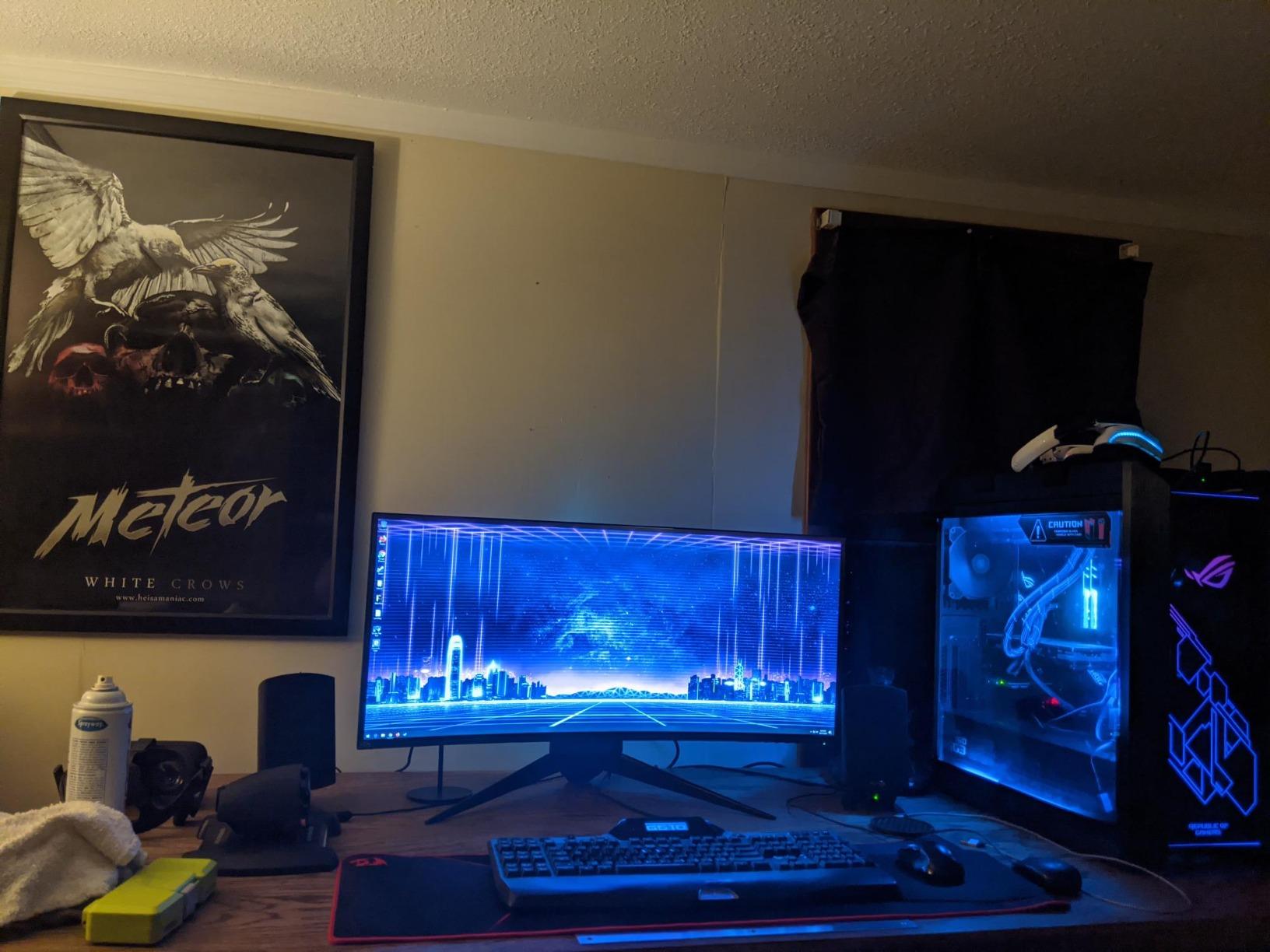 ASUS ROG Strix Helios GX601 RGB Mid-Tower Gaming Case, Pre-Installed 4x140mm Fans, ATX/EATX, Tempered Glass, Aluminum Frame, GPU Braces, 420mm Radiator Support, Aura Sync, 2 Year Warranty customer photo 1