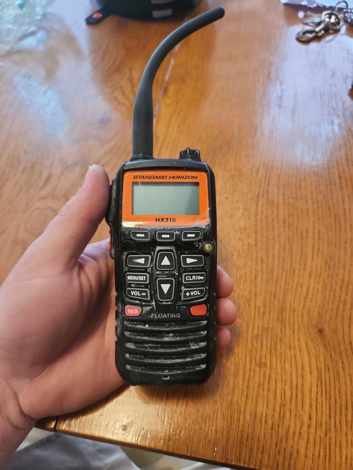 Standard Horizon HX210 6W Floating Handheld Marine VHF Transceiver customer photo 2