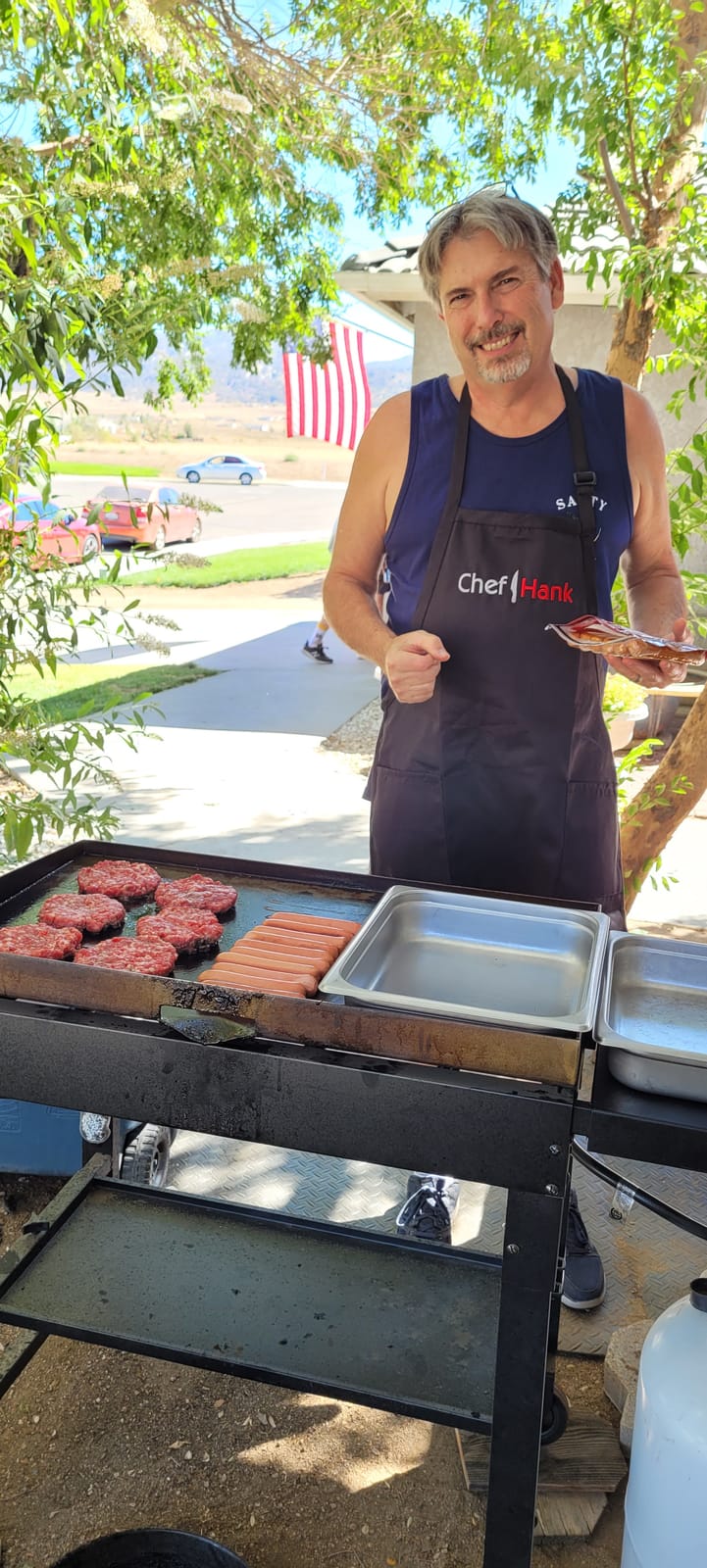 Custom Chef Apron with Personalized Embroidered Name Great Gift | Premium Embroidery - Adjustable Neck Strap - 2 Large Front Pockets - Water & Stain Resistant customer photo 2