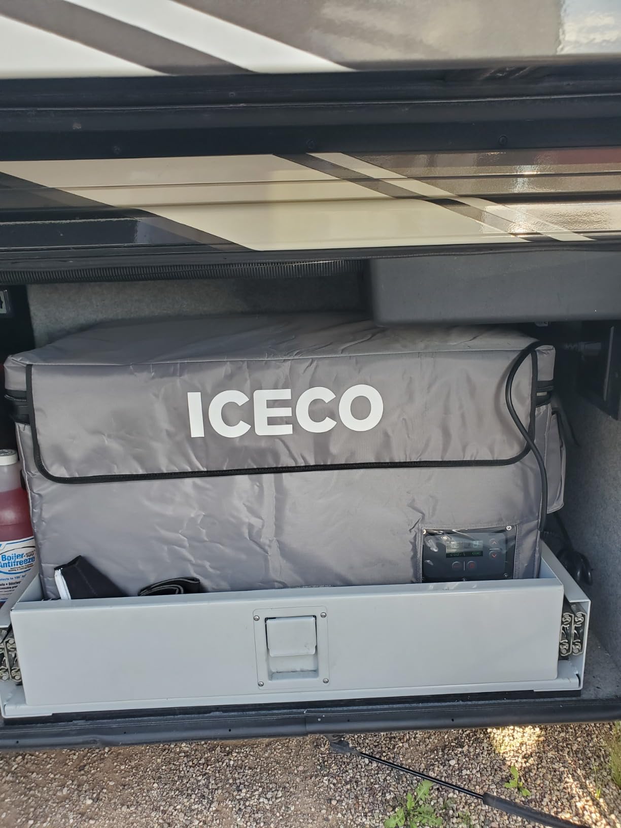 ICECO VL60 Dual Zone Portable Refrigerator with SECOP Compressor, 60 Liters Platinum Compact Refrigerator, DC 12/24V, AC 110-240V, 0℉ to 50℉ customer photo 1