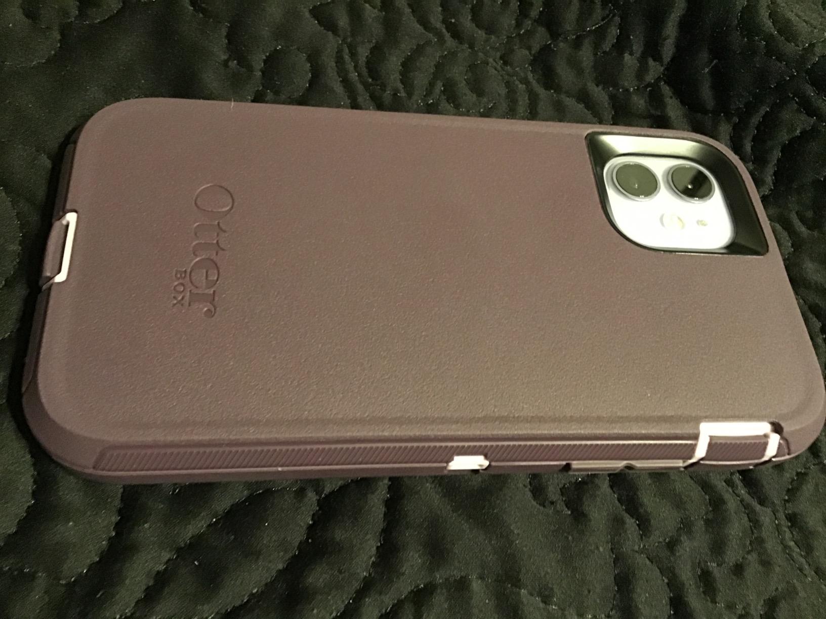 OtterBox iPhone 11 Defender Series Case - Black | Rugged & Durable, with Port Protection, Includes Holster Clip Kickstand, Multi-Layer, Impact Absorbing iPhone Case customer photo 1