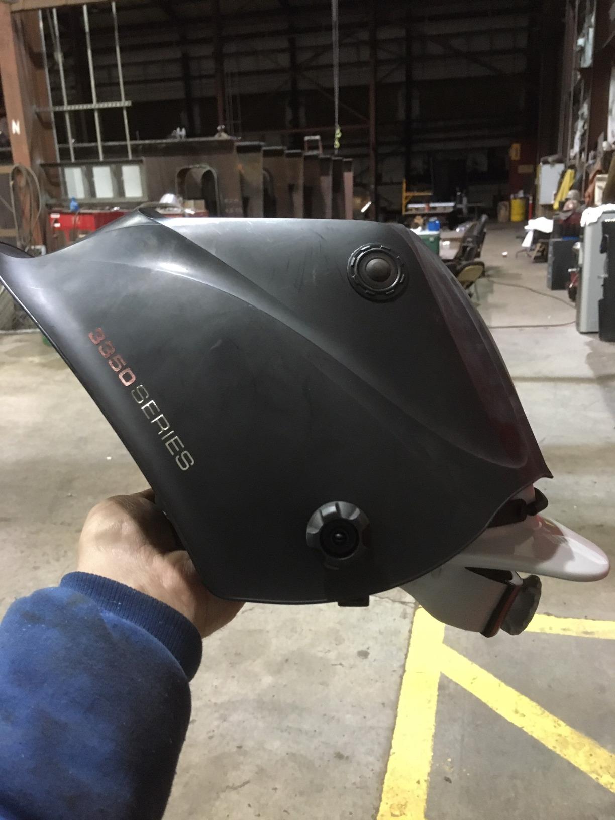 Lincoln Electric K3034-4 VIKING 3350 Auto Darkening Welding Helmet with 4C Lens Technology, Matte Black, extra large customer photo 1