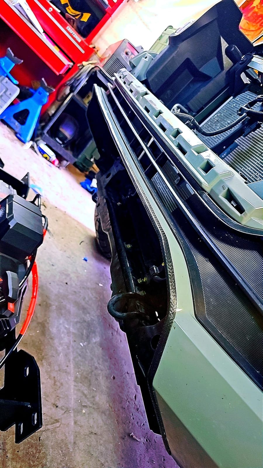 Body Armor 4x4 TC-19339 2016+ Toyota Tacoma HiLine Front Winch Bumper customer photo 2