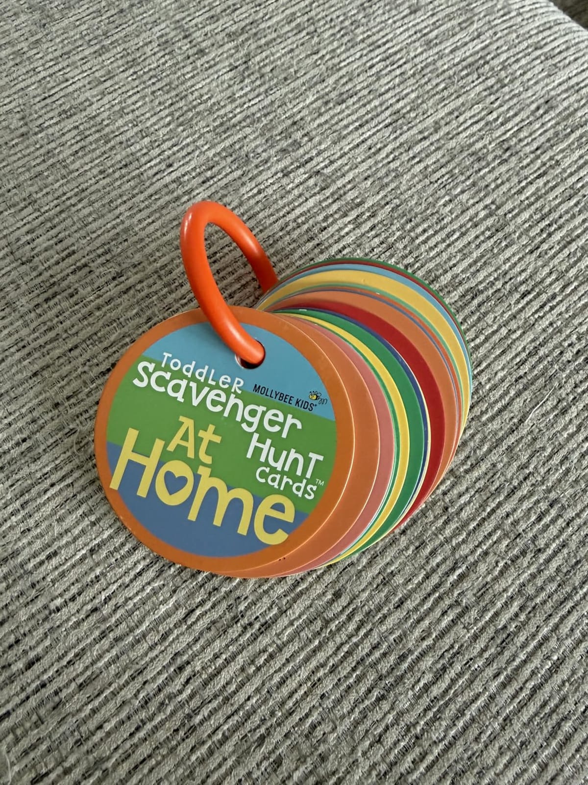 MOLLYBEE KIDS Toddler Scavenger Hunt Cards at Home, Toddler Activity, Ages 2, 3, Indoor Scavenger Hunt Game customer photo 2